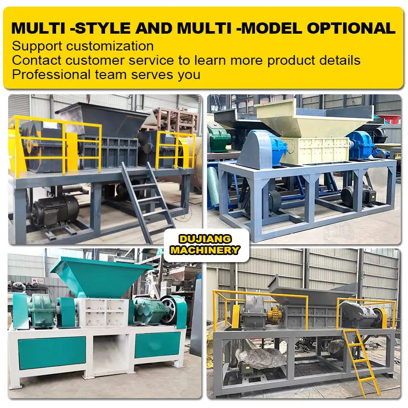 Metal Shredder Machine Hydraulic Wood Shredder Hydraulic Wood Shredder — image 3