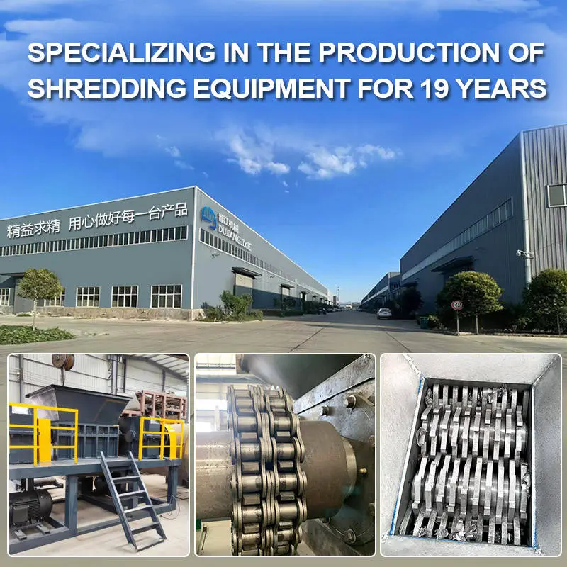 Metal Shredder Machine Hydraulic Wood Shredder Hydraulic Wood Shredder — image 4