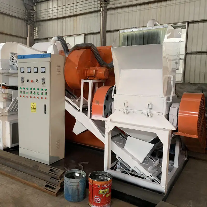 Automatic E Waste Recycling Machine for Waste Plastic and Wire Copper Cable Shredding & Separation with Motor and Gear — image 3