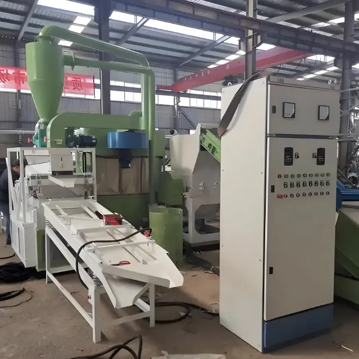 Automatic Copper Wire and Cable Granulator with Motor for Recycling Copper Cutting Machine — image 6