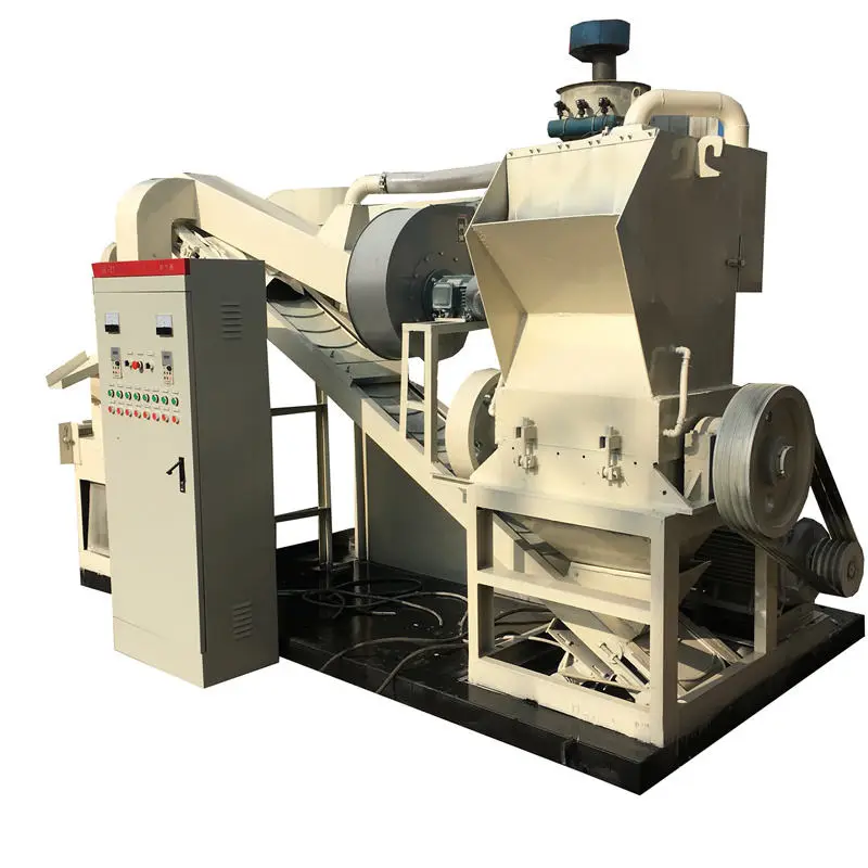 Automatic Copper Wire and Cable Granulator with Motor for Recycling Copper Cutting Machine — image 7