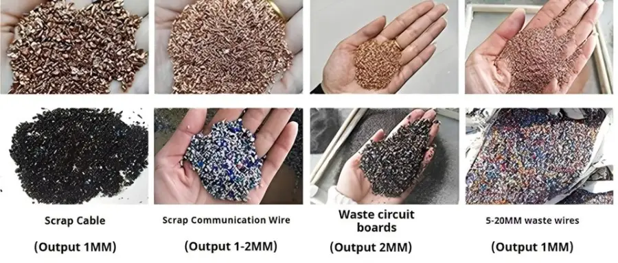 Automatic Copper Cable Granulator with Motor-Scrap Wire Recycling Machine Wire Crusher — image 5