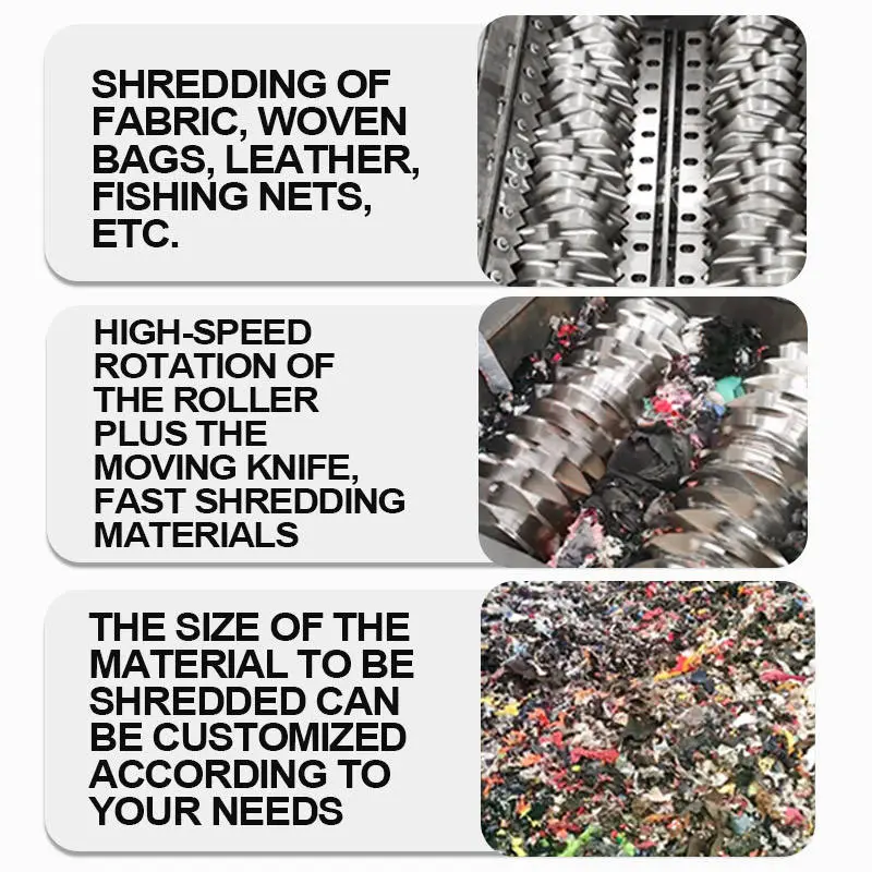 Straw Branch Shredder Wood Crusher hay Wood Pallet Shredder Waste Wood Shredder Machine Recycling Machine — image 4