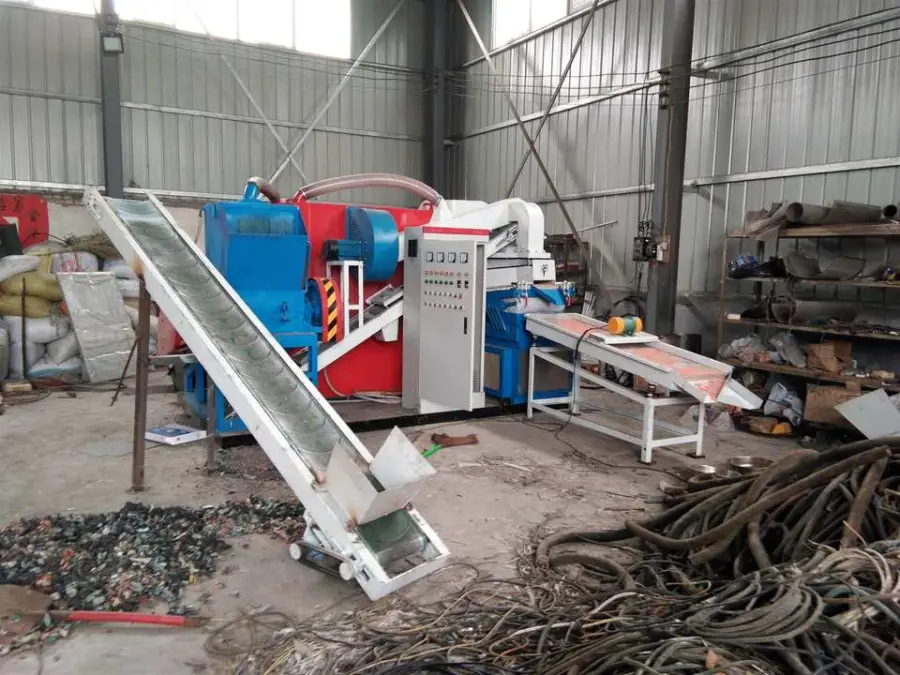 Automatic Scrap Wire Granulator Machine Engine Motor Gear for Copper Wire Chopping Cable Shredding-Multifunctional Easy Operate — image 4