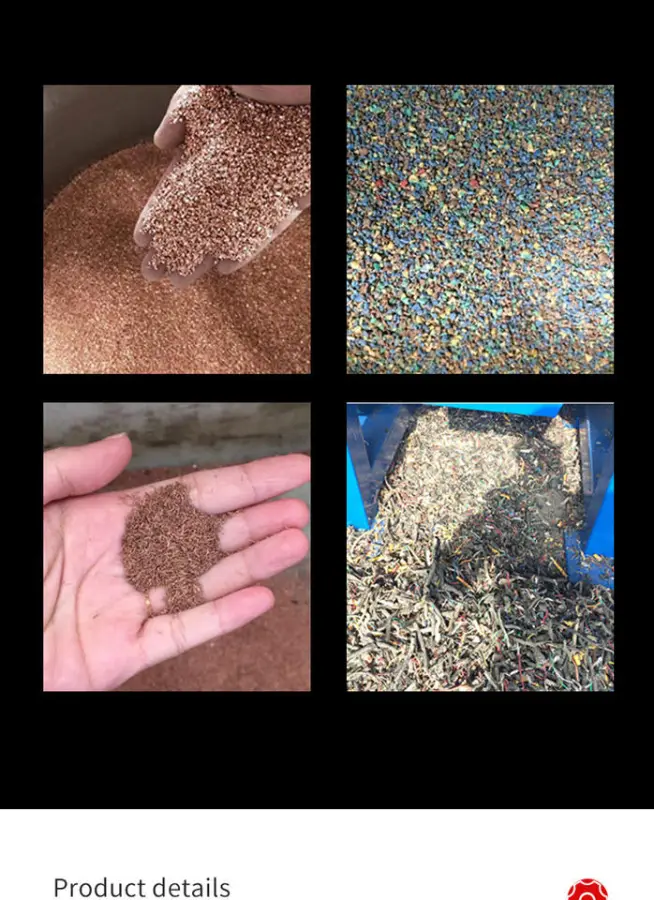 Automatic Scrap Wire Granulator Machine Engine Motor Gear for Copper Wire Chopping Cable Shredding-Multifunctional Easy Operate — image 5