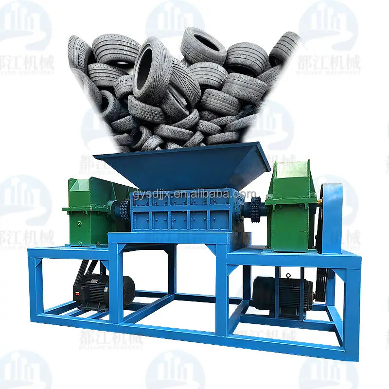 Industrial Recycling Large Metal Drum Shredding Machine Waste Material Recycle Mini Metal Shredder — image 3