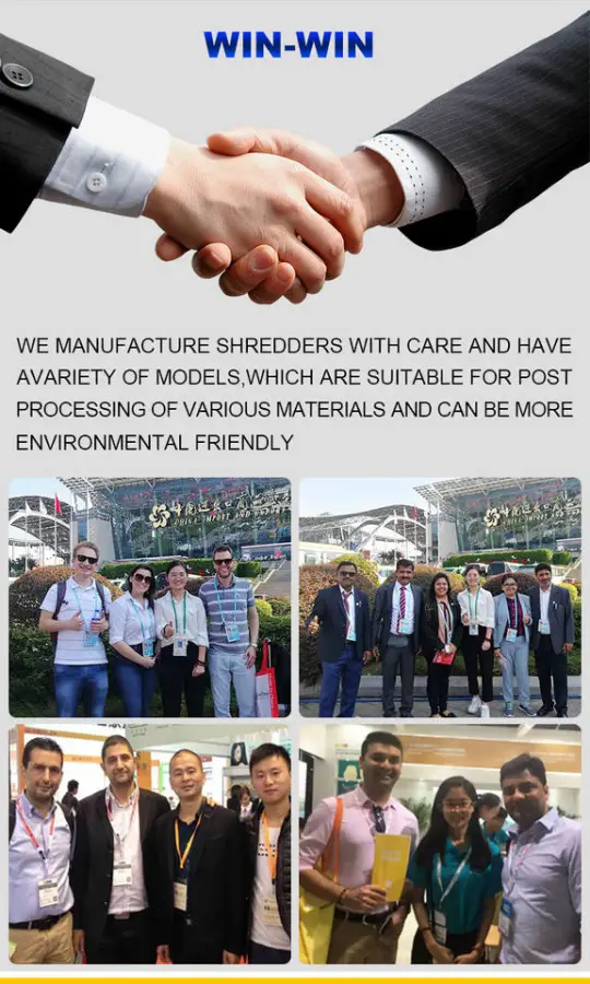 Industrial Steel Shredder Plastic Crushing Machine Double Shaft Design Gearbox Motor Bearing Waste Bottle Crusher Automatic — image 6