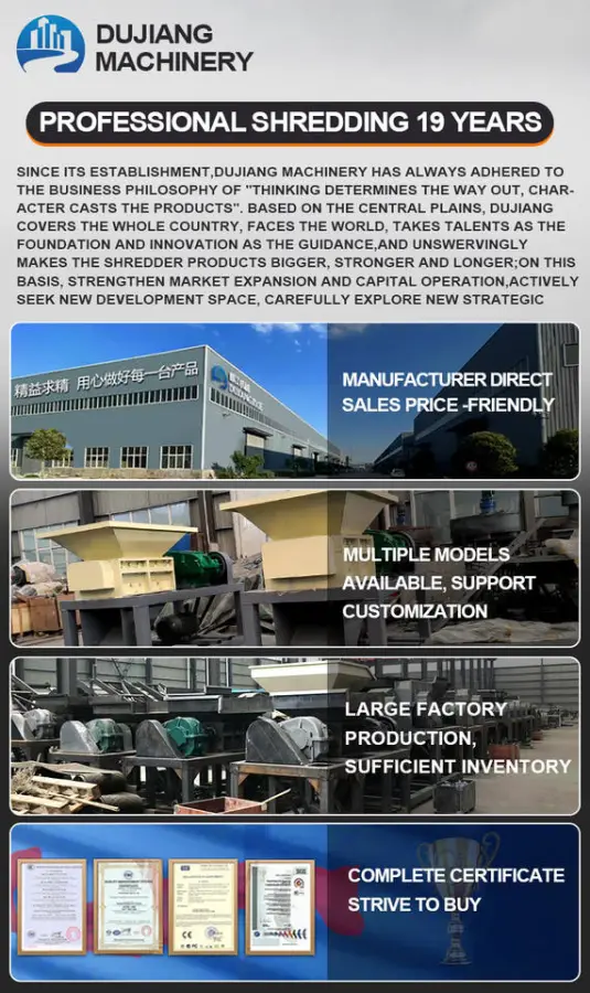 Commercial Coconut Shredder Double Shaft Crusher Machine Gearbox Core Automatic Start-Stop for Recycling Coconut Chips — image 5