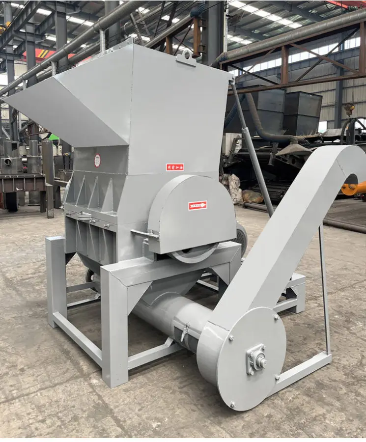 Multi-function Single Engine Plastic Recycling PE PP PVC PET Crusher Machine High Efficiency Recycling Shredding Plastic Bottles — image 6