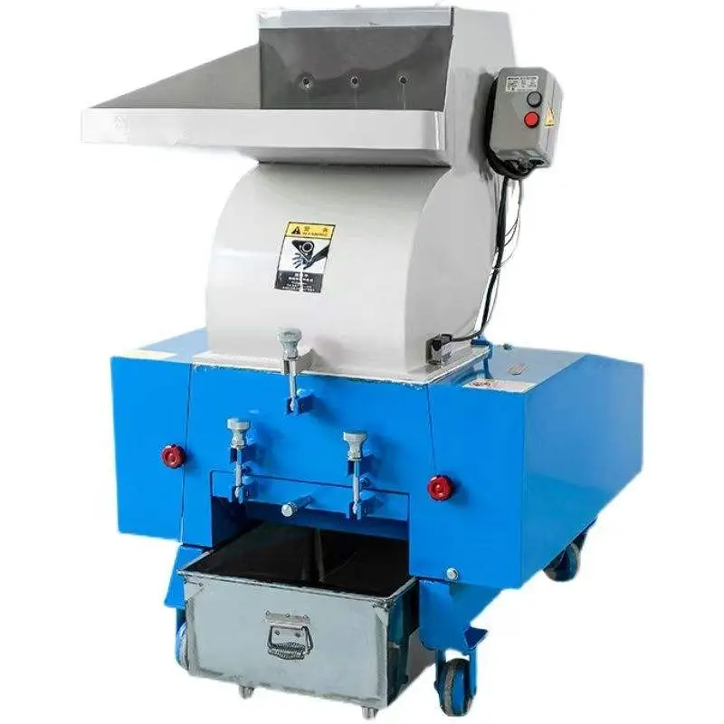 Dubai Double Gearbox Engine Plastic Scrap Crusher Machine for PET Waste Recycling High Efficiency Low Energy Consumption — view 1