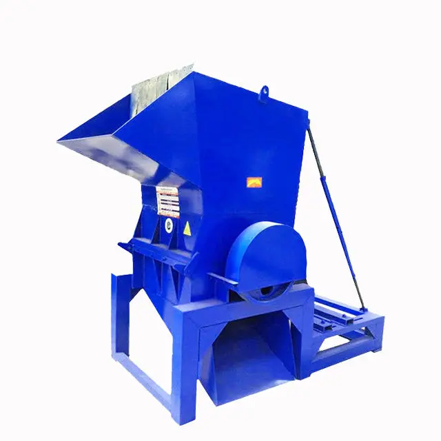 Single Shaft Plastic Shredder & PET Bottle Crusher Quiet Operation Portable Recycling Machine for Waste Plastic (220V-600V) — image 4