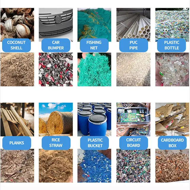High Quality Moderate Price High-speed High-power Automatic Recycling Machinery Plastic Crusher Industrial PVC/PET/ABS/PP — image 4
