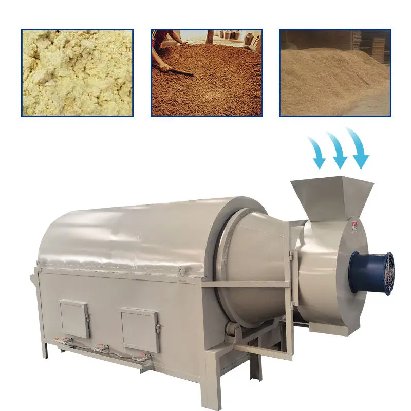 Secador De Biomasa Coconut Dryer Machine Biomass Napier Grass Saw Dust Drying Machine — view 1