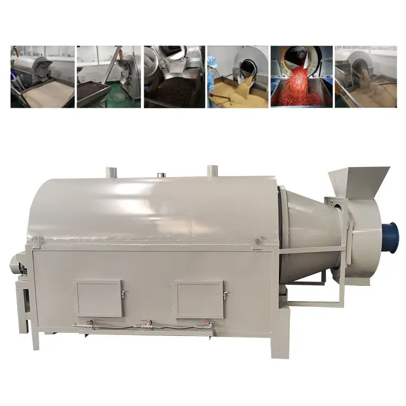 Mini Rotary Drying Equipment for Poultry Waste to Organic Fertilizer Converter Commercial Dryer with Motor — view 1