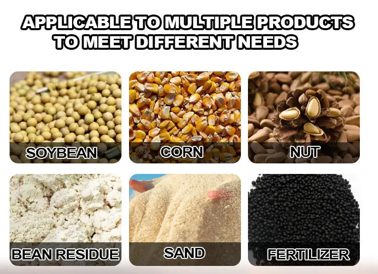 Rotary Drum Dryer Coffee Bean Corn Soybean Rice Husk Seasoning Wheat Peanut Grain Cereal Seed Dry Wood Sawdut Herb Tea Leaf — image 4