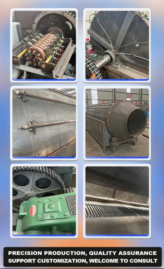 Rotary Drum Dryer Coffee Bean Corn Soybean Rice Husk Seasoning Wheat Peanut Grain Cereal Seed Dry Wood Sawdut Herb Tea Leaf — image 6