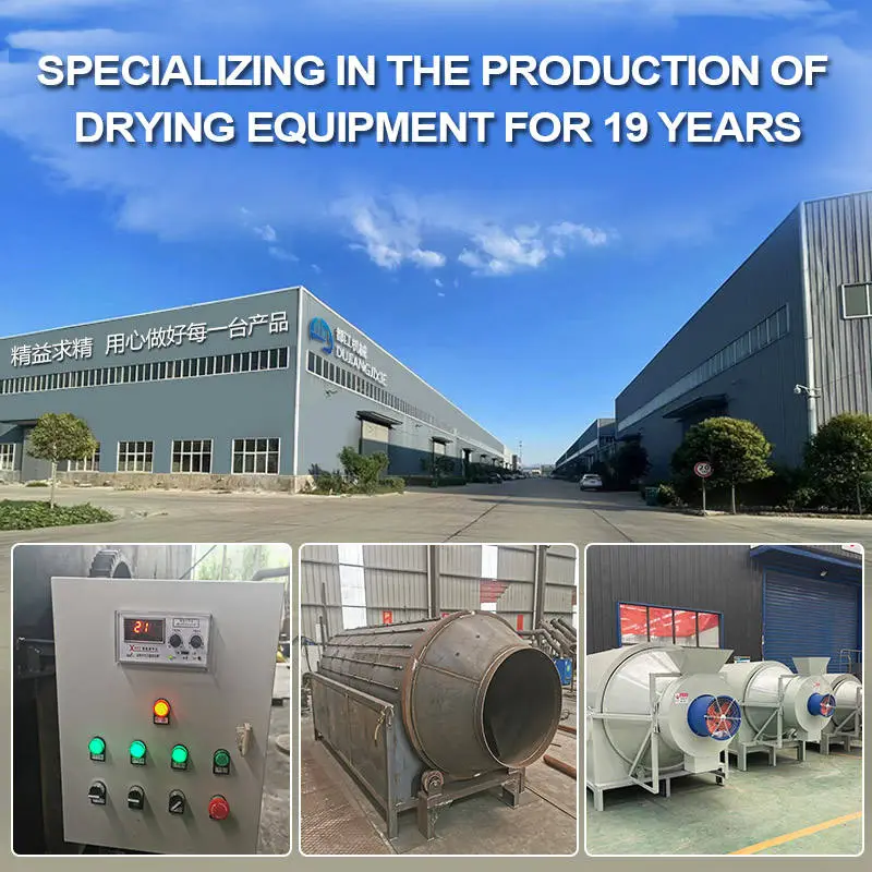 Industrial Rotary Drum Roasting Machine for Nuts Soybean Flour Mill Winery Processing High Efficiency Commercial Use — image 7