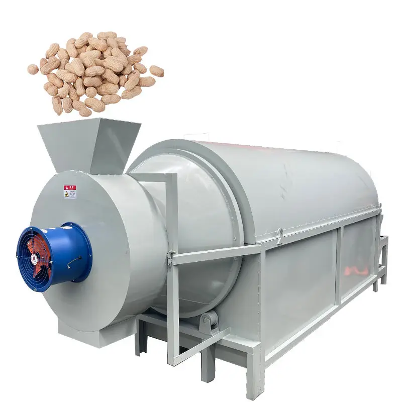 Nuts Processing Roasting Machine High Efficiency Commercial Use for Flour Mill and Winery Applications — view 1