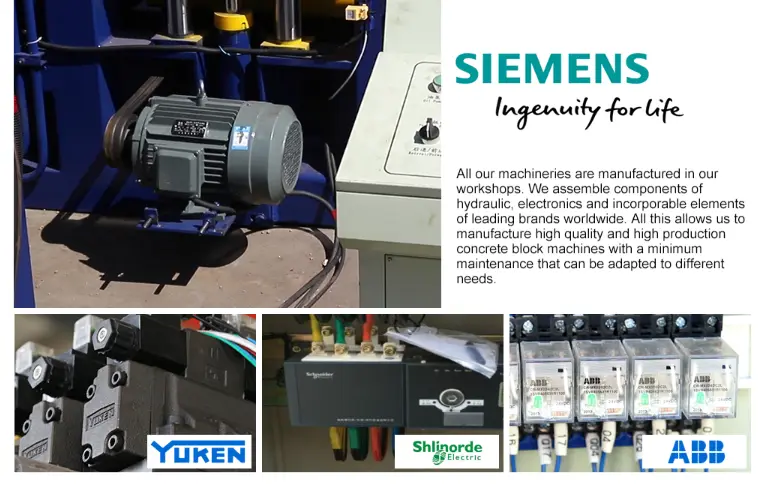4-26 Small Semi-Automatic Clay Hollow Block Making Machine with PLC and Gearbox Brick Production Line — image 6