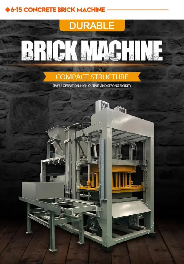 4-26 Small Semi-Automatic Clay Hollow Block Making Machine with PLC and Gearbox Brick Production Line — image 7