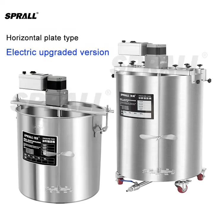 SPRALL High Power IBC Agitator Mixer Electric Motor 1000L Ibc Tank Mixer for Ibc Tank — image 4