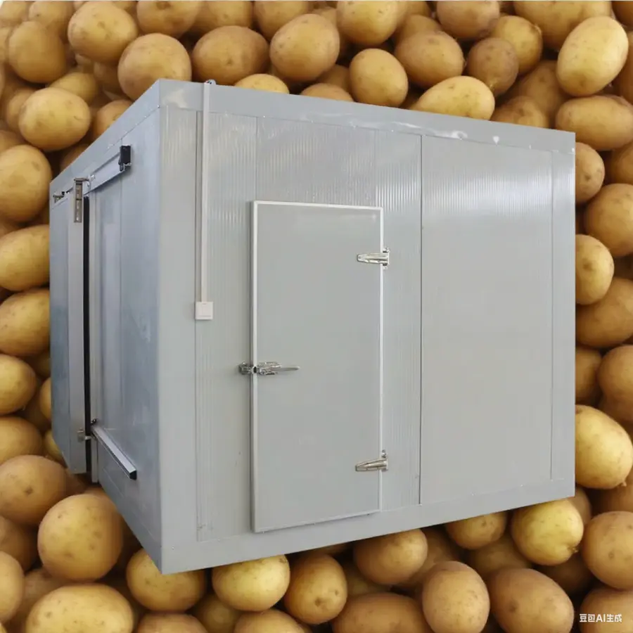 Tanzania 6m Cold Storage Cold Room Refrigeration Camera for Sea Food Cold Chamber for Ice Cream Freezer — image 3