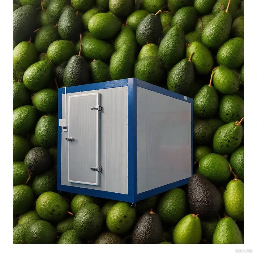 Tanzania 6m Cold Storage Cold Room Refrigeration Camera for Sea Food Cold Chamber for Ice Cream Freezer — image 5