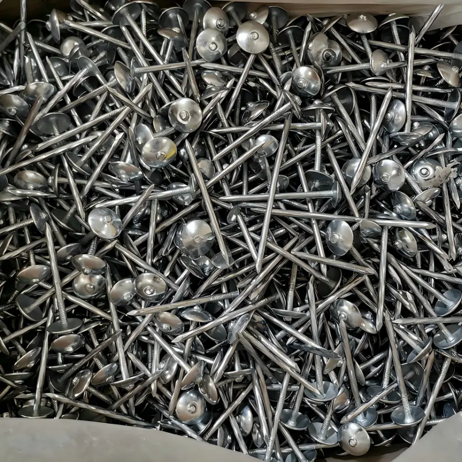 For Asbestos Tile Color Steel Tiles High Pull Out Force Spiral Shank Galvanized Corrugated Roof Nail Making Machine — image 4