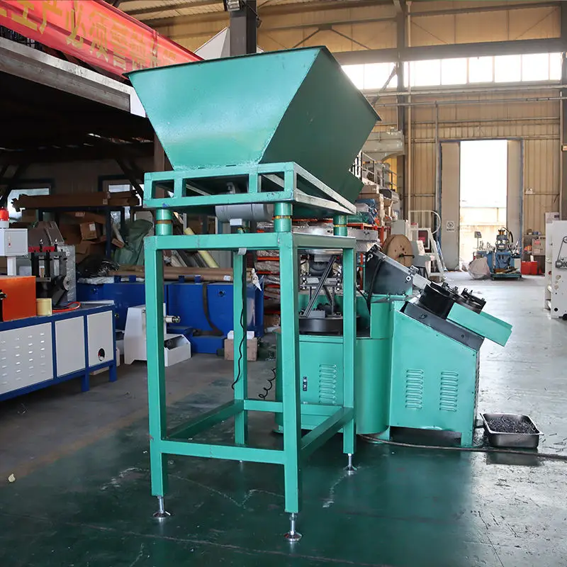For Agricultural Simple Greenhouse Metal Asbestos Sheet Tile Fasteners Galvanized Smooth Shank Umbrella Roof Nail Making Machine — image 3
