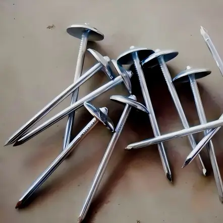 For Agricultural Simple Greenhouse Metal Asbestos Sheet Tile Fasteners Galvanized Smooth Shank Umbrella Roof Nail Making Machine — image 5
