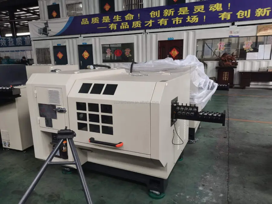 SSS X90 Industrial Automatic Output Per Minute 760 Pieces Maximum Diameter 3.5mm Wire High Speed Nail Making Machine — image 7