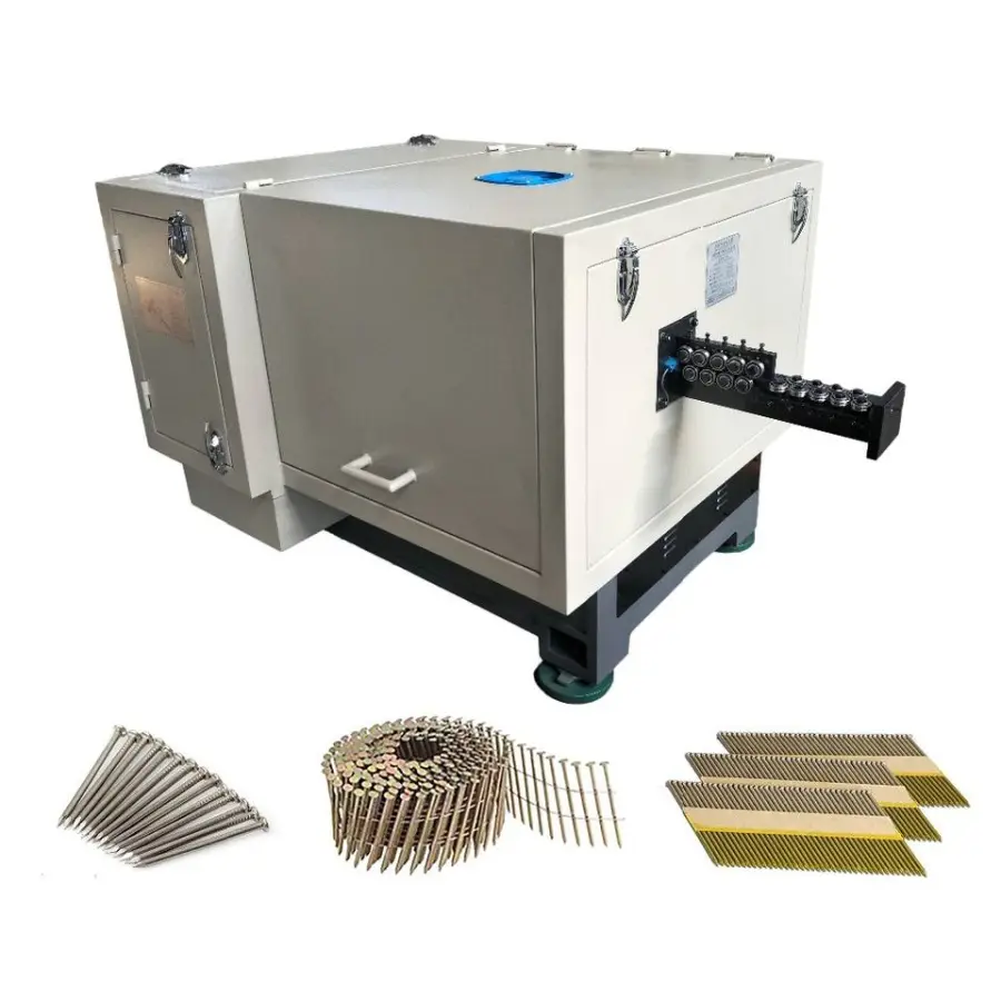 SSS New Type High Intelligence Low Noise High Output Easy Operation and Simply Maintenance High Speed Nail Making Machine — image 4