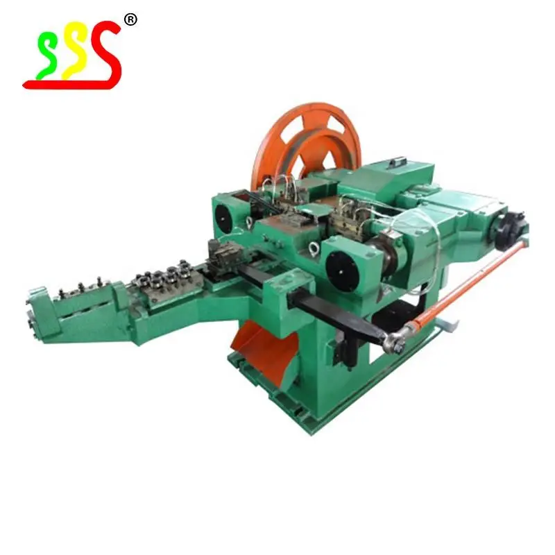 SSS714 Brand-New Fully Building Nail Production Machine Output 250pcs/min Wire Nail Making Machine — image 2