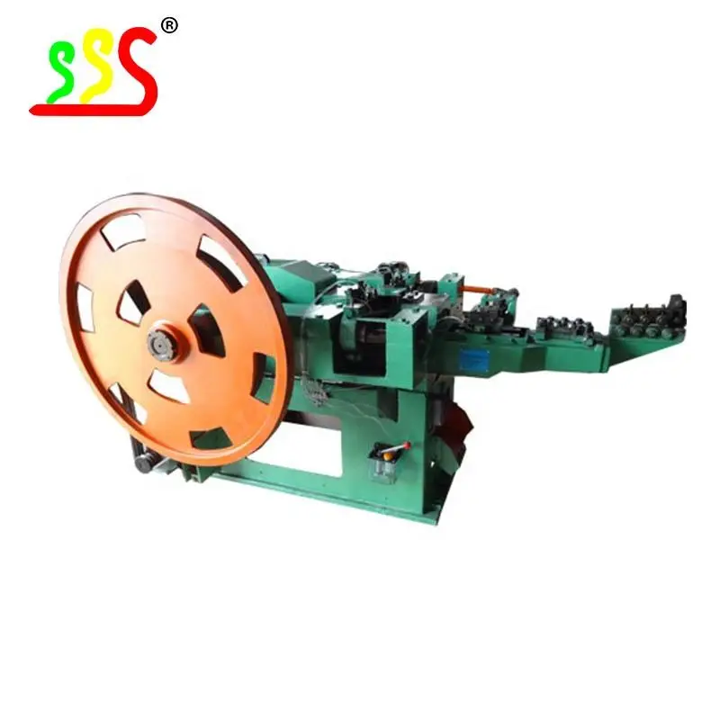SSS714 Brand-New Fully Building Nail Production Machine Output 250pcs/min Wire Nail Making Machine — image 3