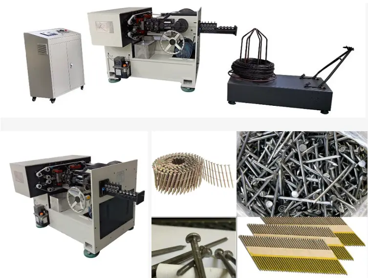 SSS X90 Intelligent Low Noise Easy to Operate with a Production Capacity of 760pcs/min High Speed Steel Nail Making Machine — image 6