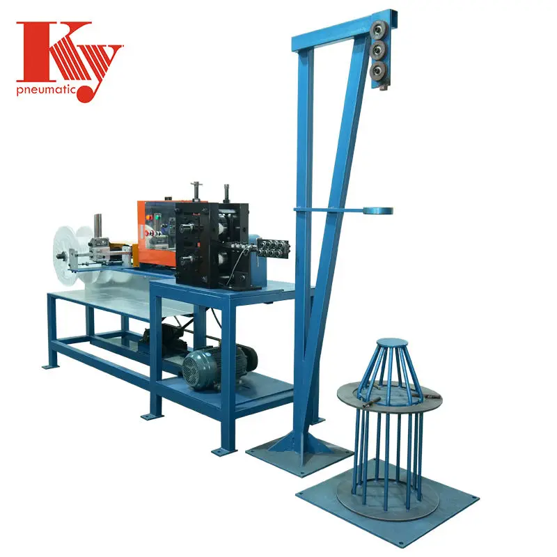 KY Automatic Galvanized Industrial Iron Wire Flattening Machine for Making Pneumatic Staples and Brad Nails — image 4