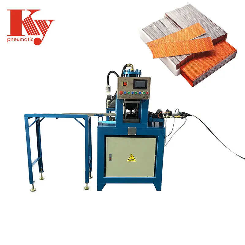 23 Gauge Copper-Plated Pneumatic Air Gun Pins Automatic Headless Pin Nail Making Machine with Features P610 P612 P615 P6 — view 1