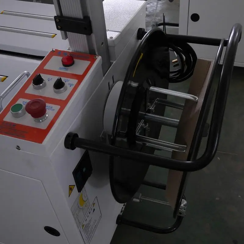 Fully Autom Plastic Pp/PET Side Seal Strap Band Belt Banding Carton Box Automatic Strapping Machines — view 4