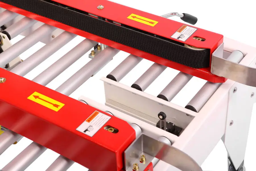 Automatic Sides Belt Driven Carton Sealing Machine case Box Tape Sealer Match With Produce Line — image 5