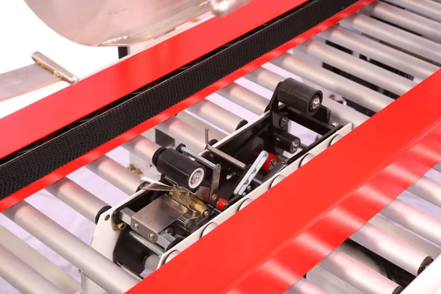 Automatic Sides Belt Driven Carton Sealing Machine case Box Tape Sealer Match With Produce Line — image 6