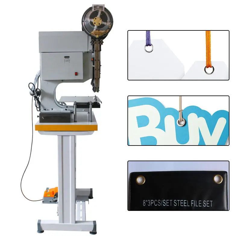 Automatic Eyelet Riveting Machine Double Head Eyelet Machine Supplier — image 4