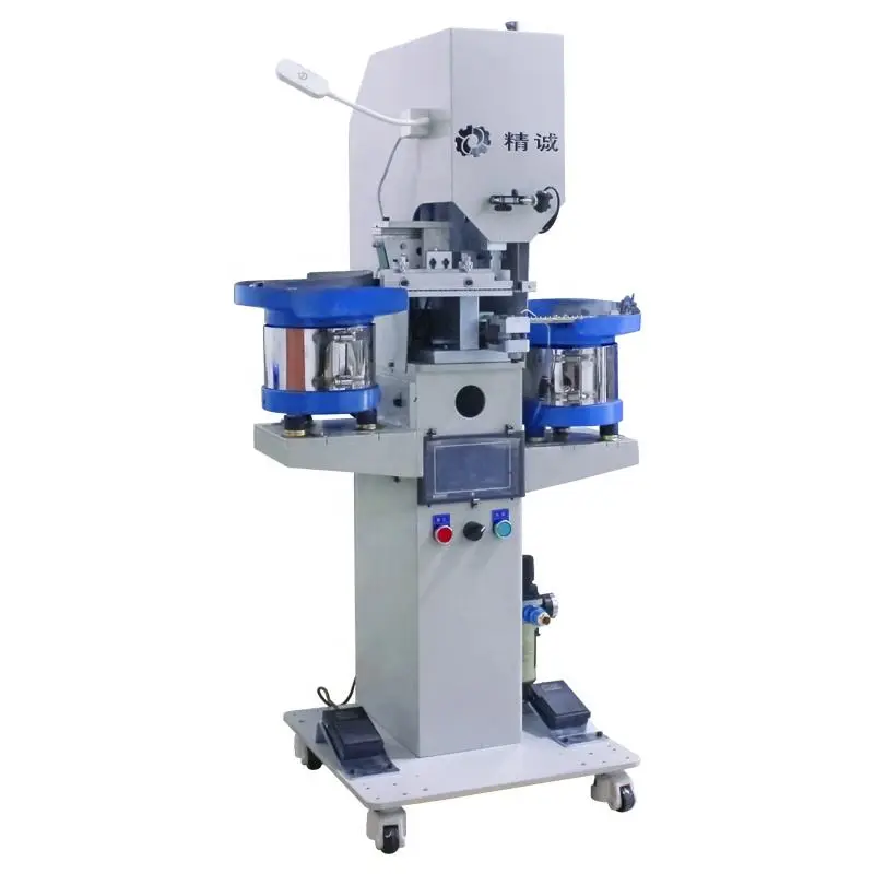 Automatic Feeding Decorated Two Parts Sides Rivet Machine China Supplier — image 6