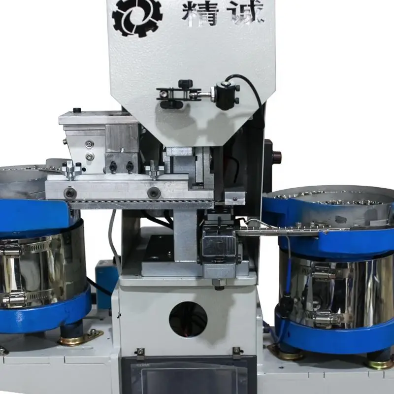 Automatic Feeding Decorated Two Parts Sides Rivet Machine China Supplier — image 7
