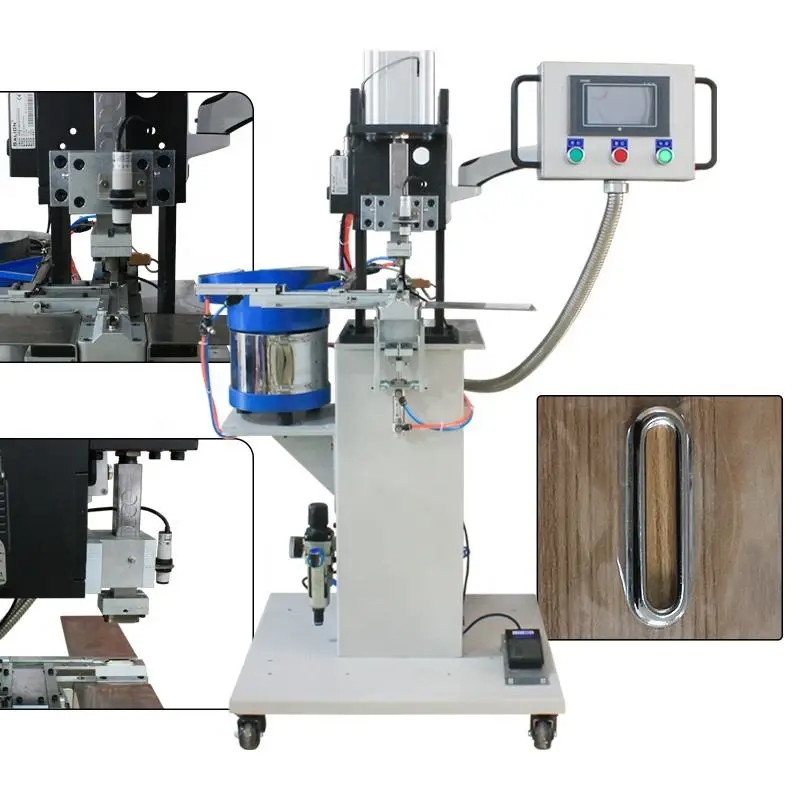 Easily Operate High Productivity Oval Eyelet Pressing Machine for Luggage Bags Industry — image 7