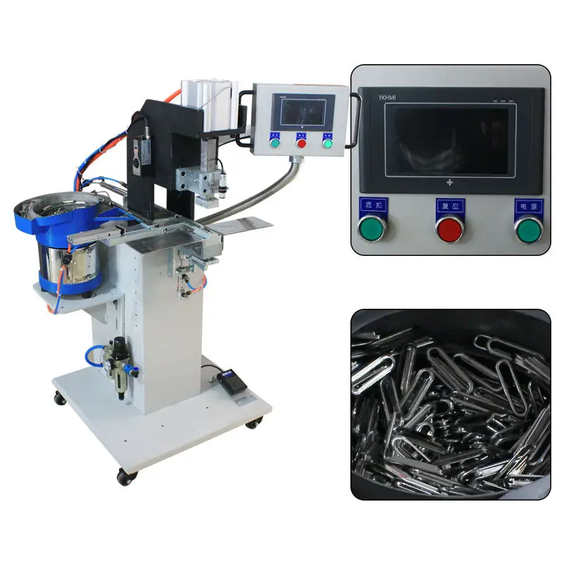 China Manufacturer Automatic Oval Shape Grommet Punching Machine — image 7