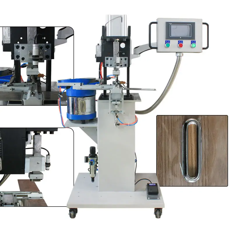 Factory Price Tarpaulin Used Oval Eyelet Pressing Machine Grommet Punching Machinery — image 4