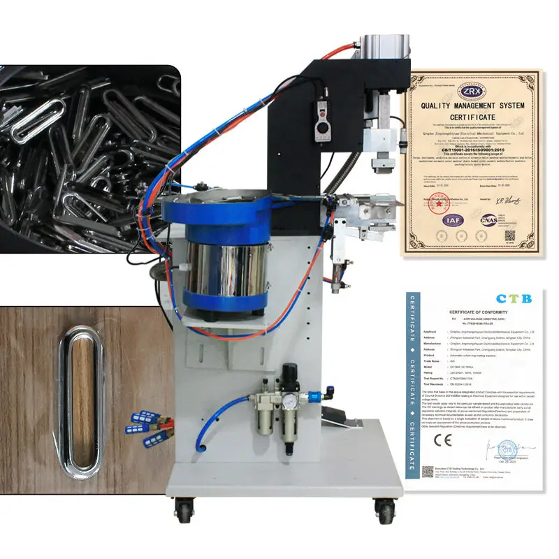 Factory Price Tarpaulin Used Oval Eyelet Pressing Machine Grommet Punching Machinery — image 6