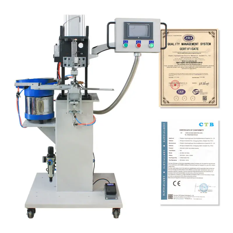China Supplier Oval Grommet Fixing Metal Ring Pressing Machine for Home Textile Production — image 4