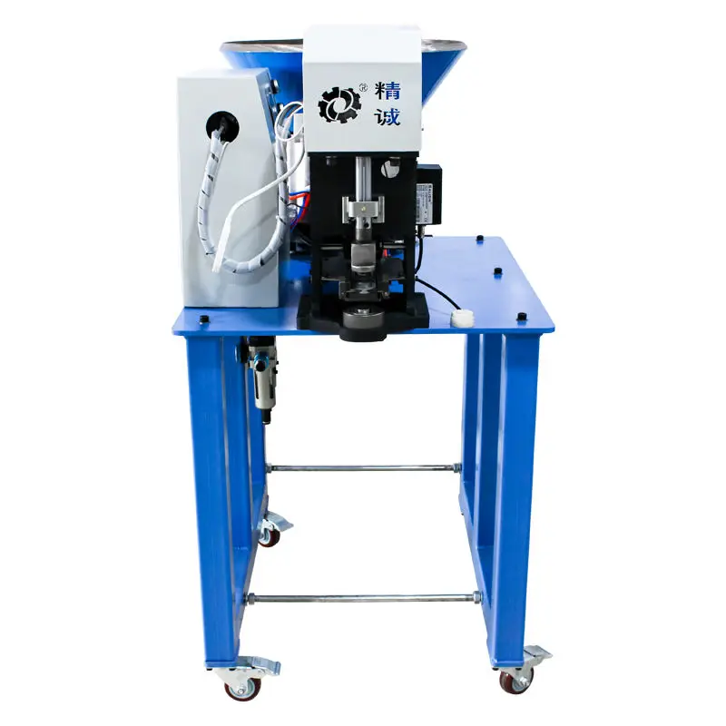 Semi Automatic Oval Eyelet Punching Machine Oval Grommet Machine for Tarps — view 1