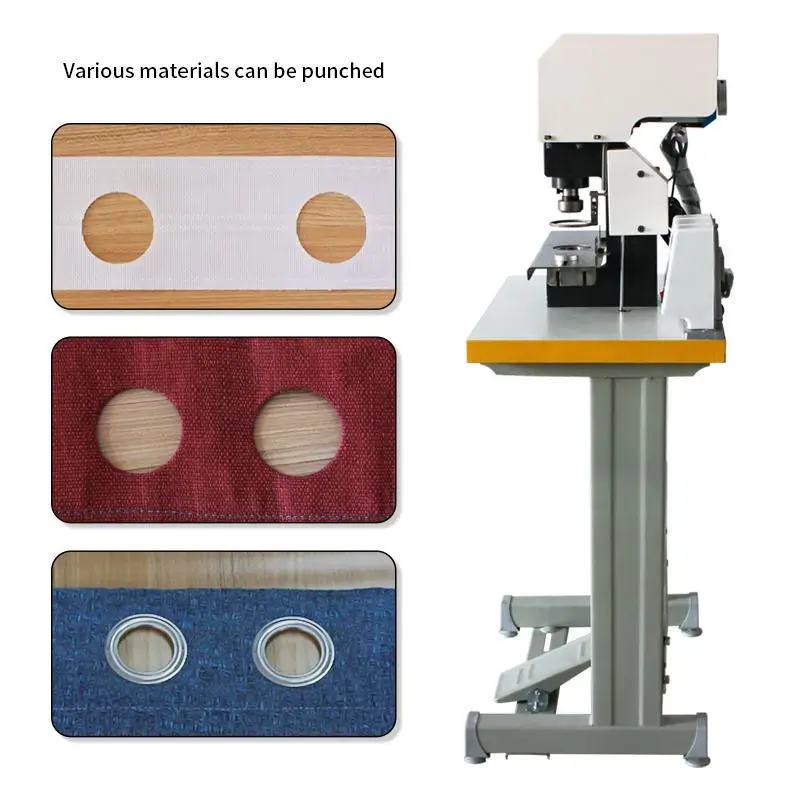 Electric Puncher Machine Fabric Hole Punching Machine Eyelet Grommet Attaching Machine — image 4